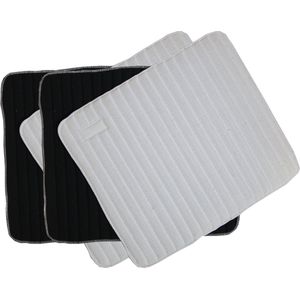 Onderbandages Absorb wit/zwart 45 x 30