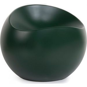 XLBoom Groene Mat Ball Chair - Loungebank - Gerecycleerd ABS - 55 × 55 × 50 cm
