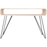 XLBoom Metro Consoletafel - in Hout - Zwart - 120 × 40 × 80,5 cm