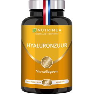 Collageen - Hyaluronzuur - Nutrimea - 100% natuurlijk- Anti aging - 60 vegacapsules