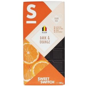 Sweet-Switch Choco Puur & Orange 100GR