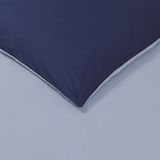 Dekbedovertrek - Wit - Katoen - Eenvoudig Design