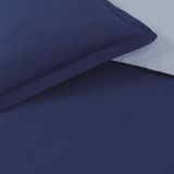 Dekbedovertrek - Wit - Katoen - Eenvoudig Design