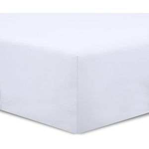 Vision - Hoeslaken  90x200cm - Verpakt per 2  - 100% Katoen - Wit