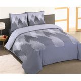 Vision Flanel Dekbedovertrek Forest - Dekbedovertrek 200 x 200cm met 2 bijpassende slopen - 100% Katoen Flanel