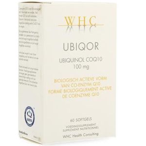 Ubiquor - Co-enzym Q10 - 60 Capsules - Voedingssupplement
