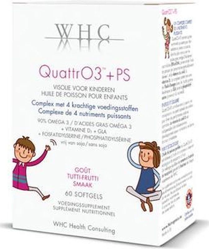 Compleet Complex - QuattrO3 + PS - Visolie - 120 Capsules