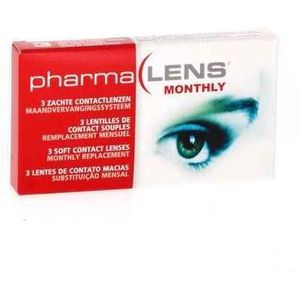 Maandlenzen - Contactlenzen - Transparant - 1 Maand Gebruik