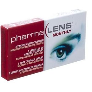 PharmaLENS - Maandlenzen - Lichtblauw - Metalfilkon A - Verpakt per 3