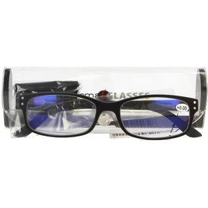 Pharmaglas Visionblue PC01 zwart +0,00 1 stuks