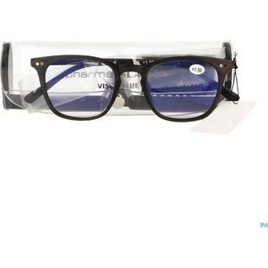 Visionblue Unisex volwassenen PC02 Brown +1.50 sportbril, meerkleurig (noir/blauw), 55,0