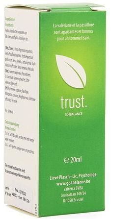 Trust - Kruidendruppels - Valeriaan en Passiflora - Natuurlijke Slaapmiddelen