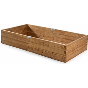 WITBOSCH - Moestuinbak - 210 x 107 x 37,5 cm - Modulair design - Thermowood