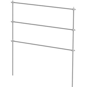 WITBOSCH - Plantensteun - Modulaire leisteun - 107 x 110 cm