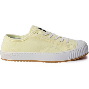 Komrads vegan sneakers - ICNS Spartak Ancient Yellow - Schoen uit duurzaam en gerecycleerd materiaal - Maat 36