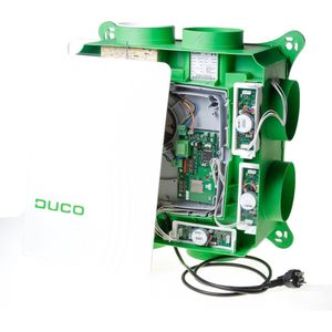 DucoBox Silent All-In-One RH - randaarde stekker + VOCHT Boxsensor (0000-4237)