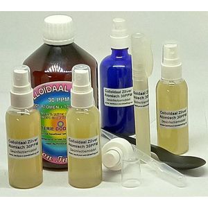 Colloïdaal zilver atomisch 30 PPM Familieset