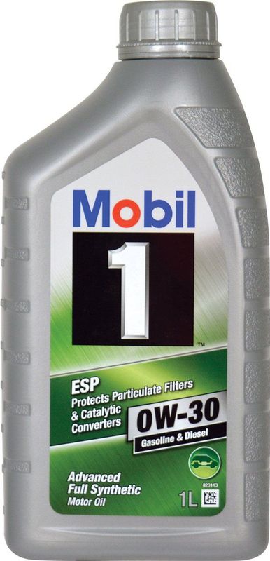 Mobil - Motorolie - Grijs - ESP 0W-30 - 1 Liter