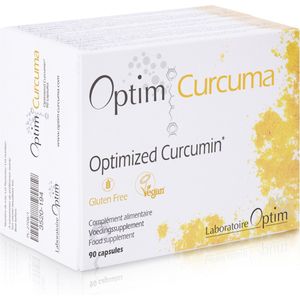 Longvida 90 capsules curcumine SLCP voedingssupplement - Optim Curcuma