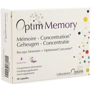 Optim - Memory - Voedingssupplement - Natuurlijke Ingrediënten