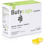 Optim Butycaps Capsules - 60 capsules - 450mg butyrine (Botervet) - equivalent van 394mg boterzuur (butyraat, butyrate) - darmtransit