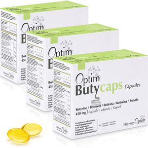 Optim - Butyrate - Voedingssupplement - 90 Capsules - Boterzuur - Bron van Natriumbutyraat