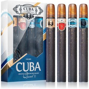 Cuba Cuba Quad I for Men 4 Pc Gift Set