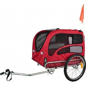 Topmast Fietskar voor Honden - Original XLarge Hondenfietskar Rood