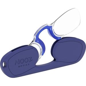 NOOZ - Gemengde Leesbril - Blauw - Rechthoekig - 5 Dioptrie