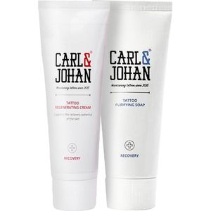 Carl & Johan - Tattoo Aftercare Pack - PH-neutrale Zeep - Regenererende Crème