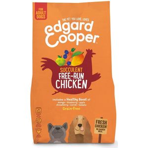 Edgard&Cooper Free-Run Chicken Adult Kip&Mango&Bessen - Hondenvoer - 2.5 kg