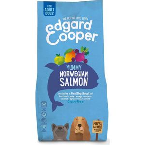 Edgard&Cooper Yummy Norwegian Salmon Adult Zalm&Rode Biet&Appel - Hondenvoer - 12 kg