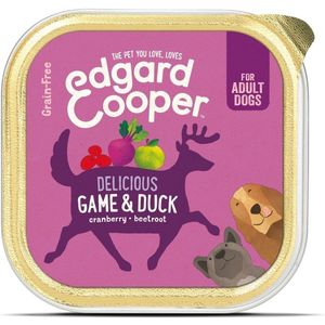 Edgard & Cooper Kuipje Vers Vlees Hondenvoer Wild - Eend - 11 x 150 gr