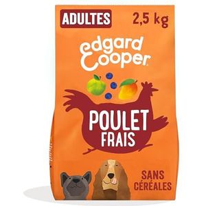 2,5kg Edgard & Cooper Adult Graanvrij Kip - Droog hondenvoer