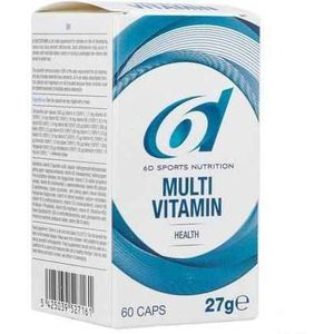 6D - Multivitamines - 60 Capsules - Vitamines en Sporenelementen