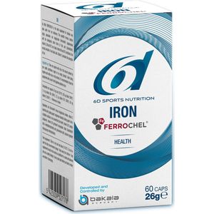6D Iron Ferrochel Capsules 60 stuks
