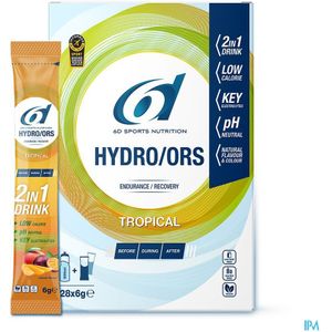 Hydro - 2-in-1 Sportdrank - Calorie-arm - Natuurlijke Smaken