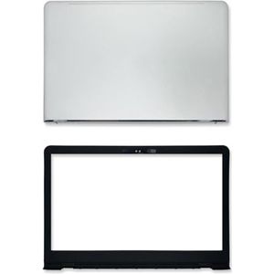 WANGHUIH LCD Achterkant Bovendeksel + Bezel trim Compatibel met HP 15-AS 15-AS108TU 15-AS109TU 15-AS110TU 15T-AS TPN-I125