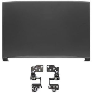 WANGHUIH LCD Achterkant Top Case Deksel & Scherm Scharnier Compatibel met MSI Katana GF66 11UE 11UG MS-1581 1582 Laptop