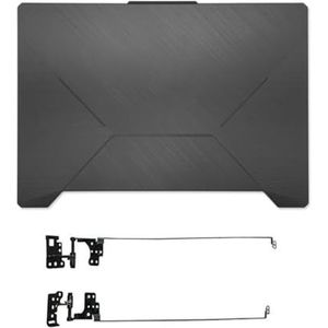 WANGHUIH LCD Achterkant Top Case & Screen Scharnier Compatibel met ASUS TUF Gaming FA506 FX506 FA506U FX506U FX506H Laptop