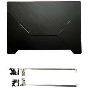 WANGHUIH LCD Achterkant Bovendeksel + Schermscharnieren Compatibel met ASUS TUF Gaming 8 F17 FA706 FA706U FX706 FX706U Laptop