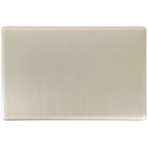 WANGHUIH Plastic versie LCD-achterkant bovendeksel deksel compatibel met ASUS N580 N580G NX580V N580V X580V N580VD X580VE Laptop (goud A)