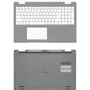 WANGHUIH Palmsteun bovenste LCD-achterkant achterkant onderkant behuizing scharnieren compatibel met Dell Latitude 5520 E5520 Precision 3560-serie (C+D)