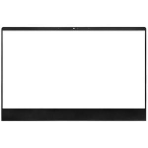 WANGHUIH Bovenste deksel LCD achterkant voorkant scharnieren scharnier compatibel met MSI Summit E14 MS-14C4 14C1 14C2 Laptop (zwart B)