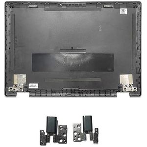 WANGHUIH LCD Achterkant A Shell + Scherm Scharnier Compatibel met Acer Spin 1 SP111-33 N18H1 Laptop Zwart (A+H)