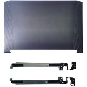 WANGHUIH Palmsteun Bovenste Bodem LCD Achterkant Achterkant Scharnieren Compatibel met Acer Nitro 5 AN515-43 AN515-50 AN515-54 N18C3 Laptop (A+H)