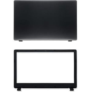 WANGHUIH LCD-achterkant bovenhoes + voorrand cover compatibel met Acer Aspire E5-531 E5-551 E5-571 E5-521 E5-511 Z5WAH laptop (A+B)