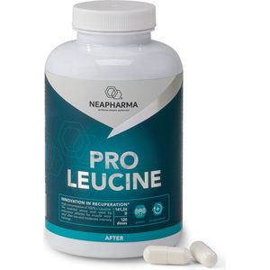 Neapharma Spierherstel leucine - 120 capsules - spieropbouw - beter dan creatine - BCAA - eiwitten - essentieel aminozuur