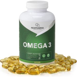 Neapharma omega 3 visolie met 180 capsules