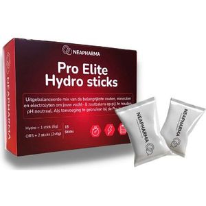 Pro - Hydro Sticks - Smaakloos - 15 Sticks per Doos